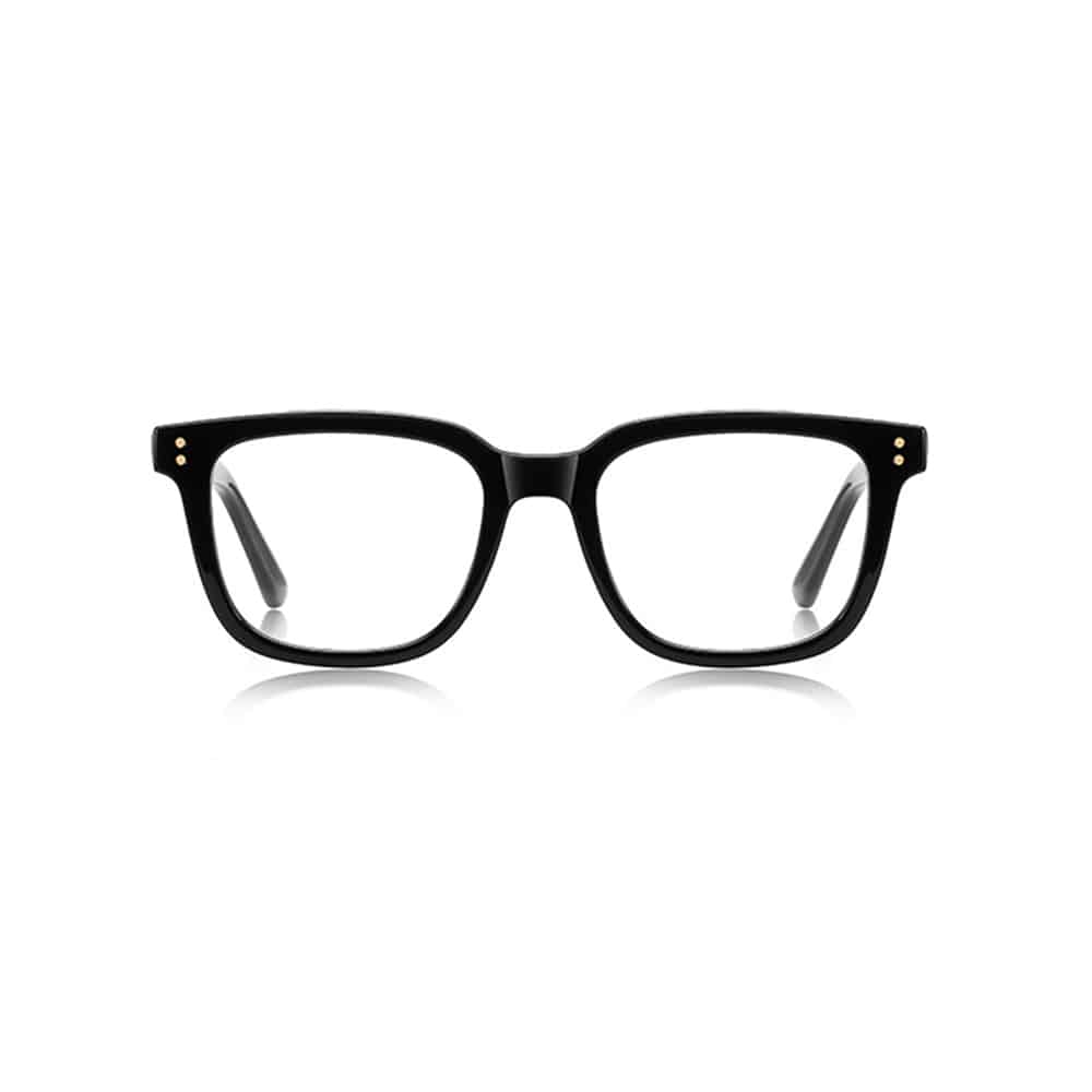Techsuit - Anti-Blue Light Glasses Reflex Pc (2225) - For Men, Square, Tr90&metal Frame, Ac Lens - Black - Image 2