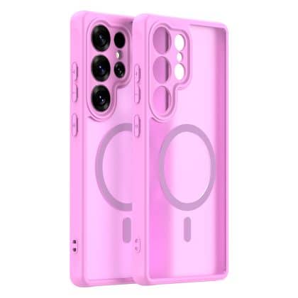 Techsuit HaloFrost II - θήκη για Samsung Galaxy S25 Ultra - Ροζ