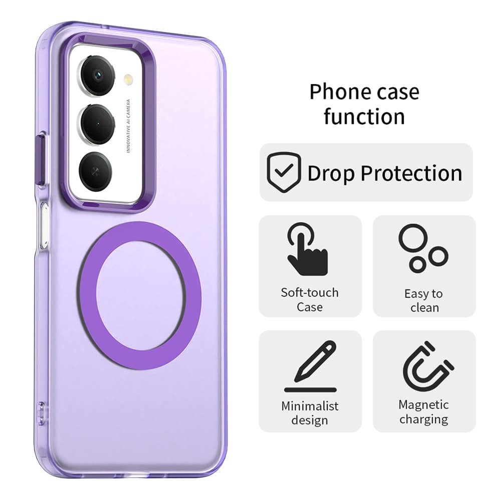 Techsuit CandyCase MagSafe - θήκη για Xiaomi Redmi 15 - Μωβ - Image 6