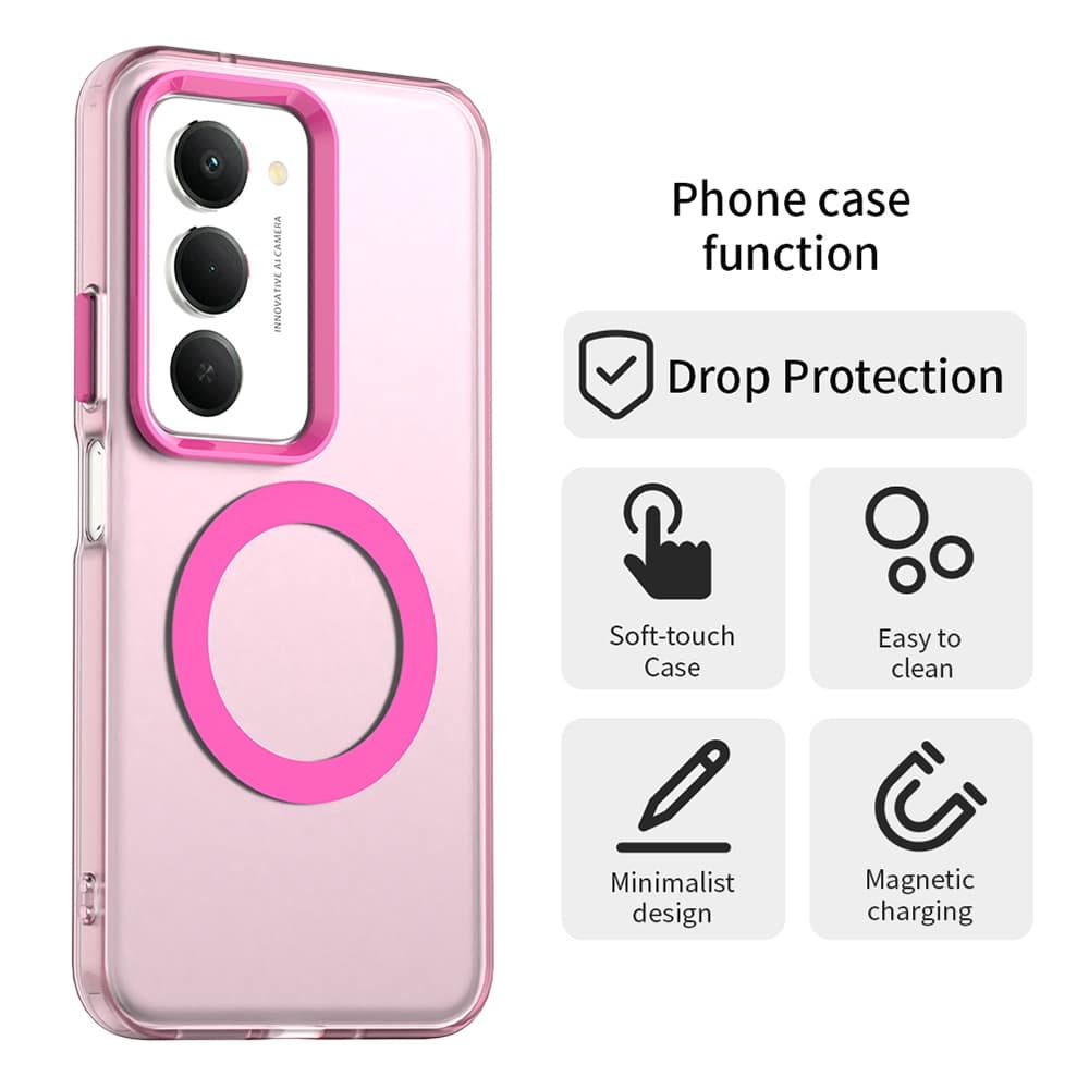 Techsuit CandyCase MagSafe - θήκη για Xiaomi Redmi 15 - Ροζ - Image 4