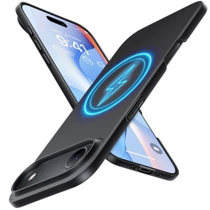 Torras - Slimfit Magsafe Σειρά - iPhone 17 Air - Μαύρο