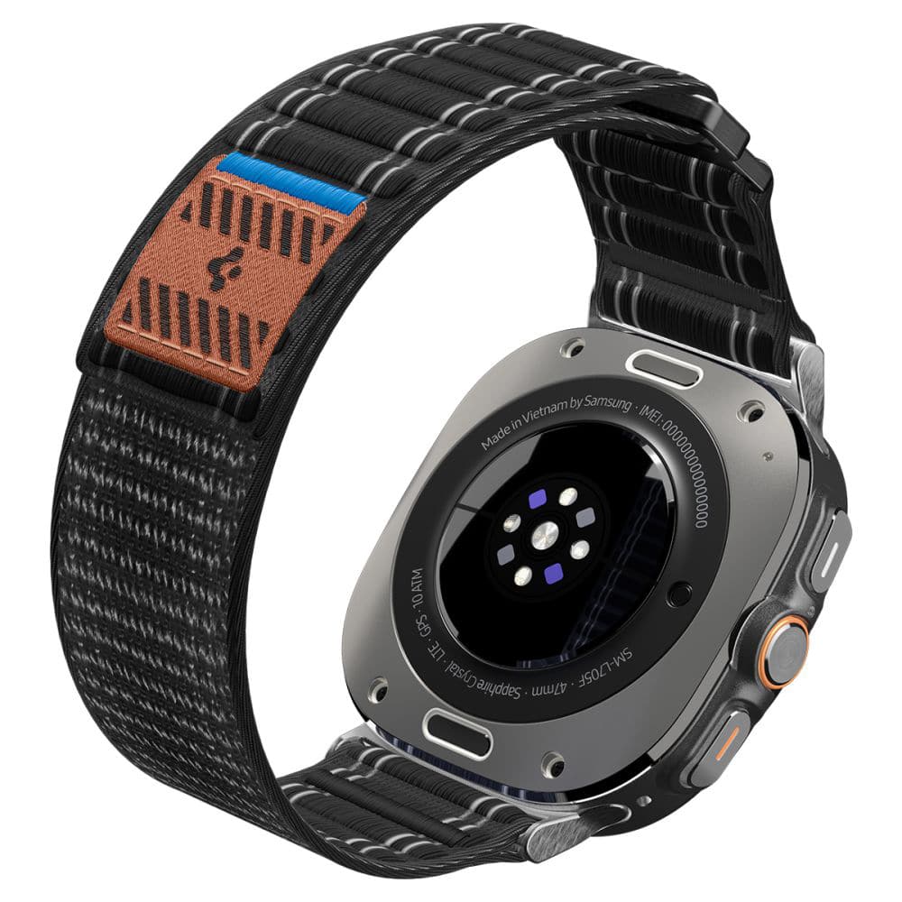 Spigen Watchband - θήκη για Samsung Galaxy Watch Ultra - Μαύρο - Image 6