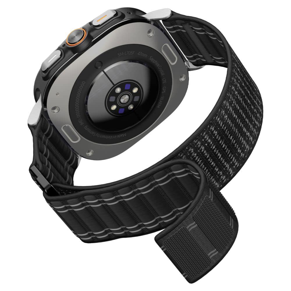 Spigen Watchband - θήκη για Samsung Galaxy Watch Ultra - Μαύρο - Image 7