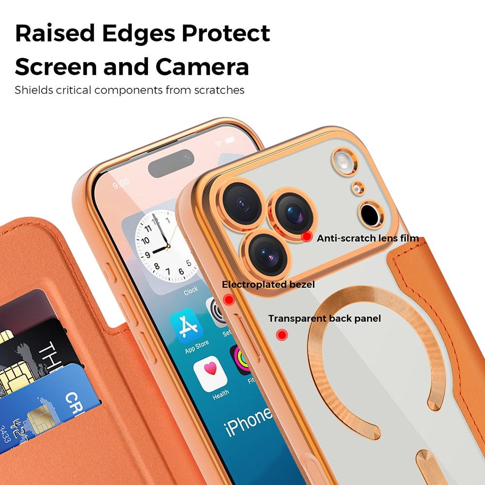 Techsuit SmartMag Book - θήκη για Apple iPhone 17 Pro Max - Πολύχρωμο - Image 4