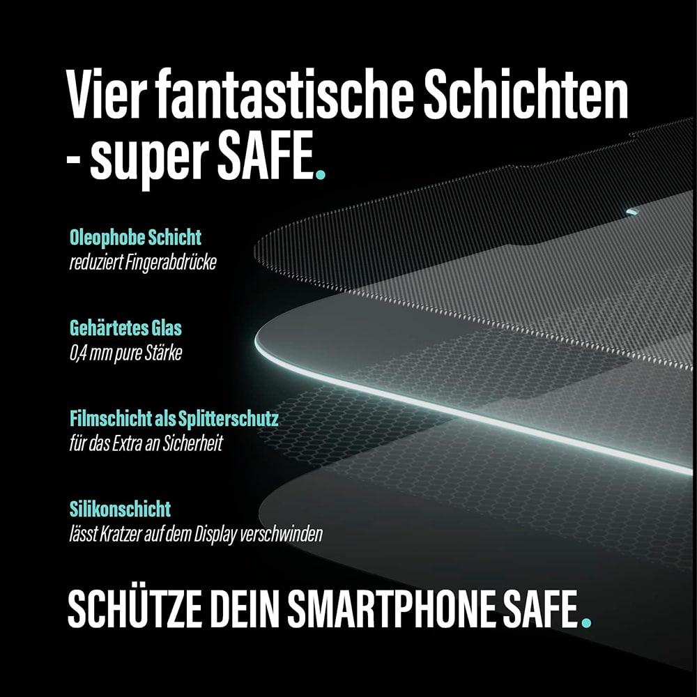 Panzerglass® - Safe. Ultra-Wide Fit Screen Protector W. Easyaligner - iPhone 17 Pro Max - Clear - Image 6