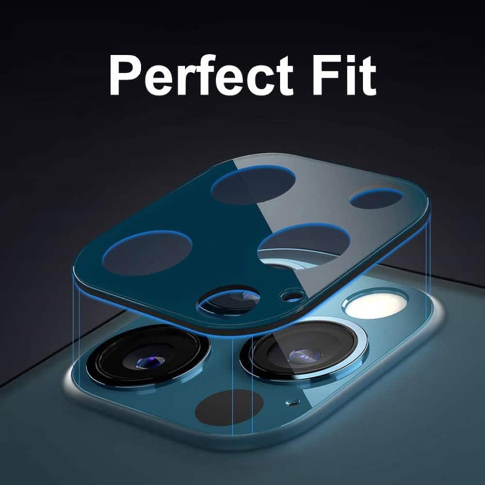Techsuit - Full Camera Glass - iPhone 17 Pro Max - Orange - Image 4