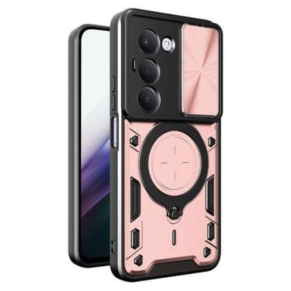 Techsuit CamGuard Pro - θήκη για Xiaomi Redmi 15 / 15C - Ροζ