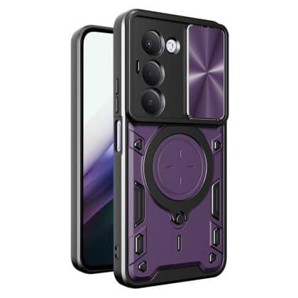 Techsuit CamGuard Pro - θήκη για Xiaomi Redmi 15 / - Μωβ