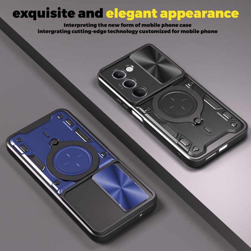 Techsuit CamGuard Pro - θήκη για Xiaomi Redmi 15 / - Κόκκινο - Image 5