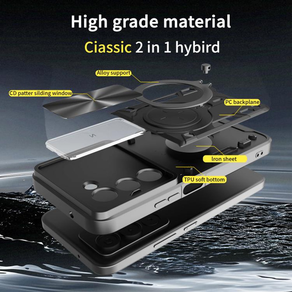 Techsuit CamGuard Pro - θήκη για Xiaomi Redmi 15 / - Κόκκινο - Image 6