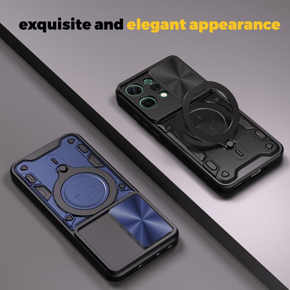 Techsuit CamGuard Pro - θήκη για Oppo Reno14 - Κόκκινο - Image 5