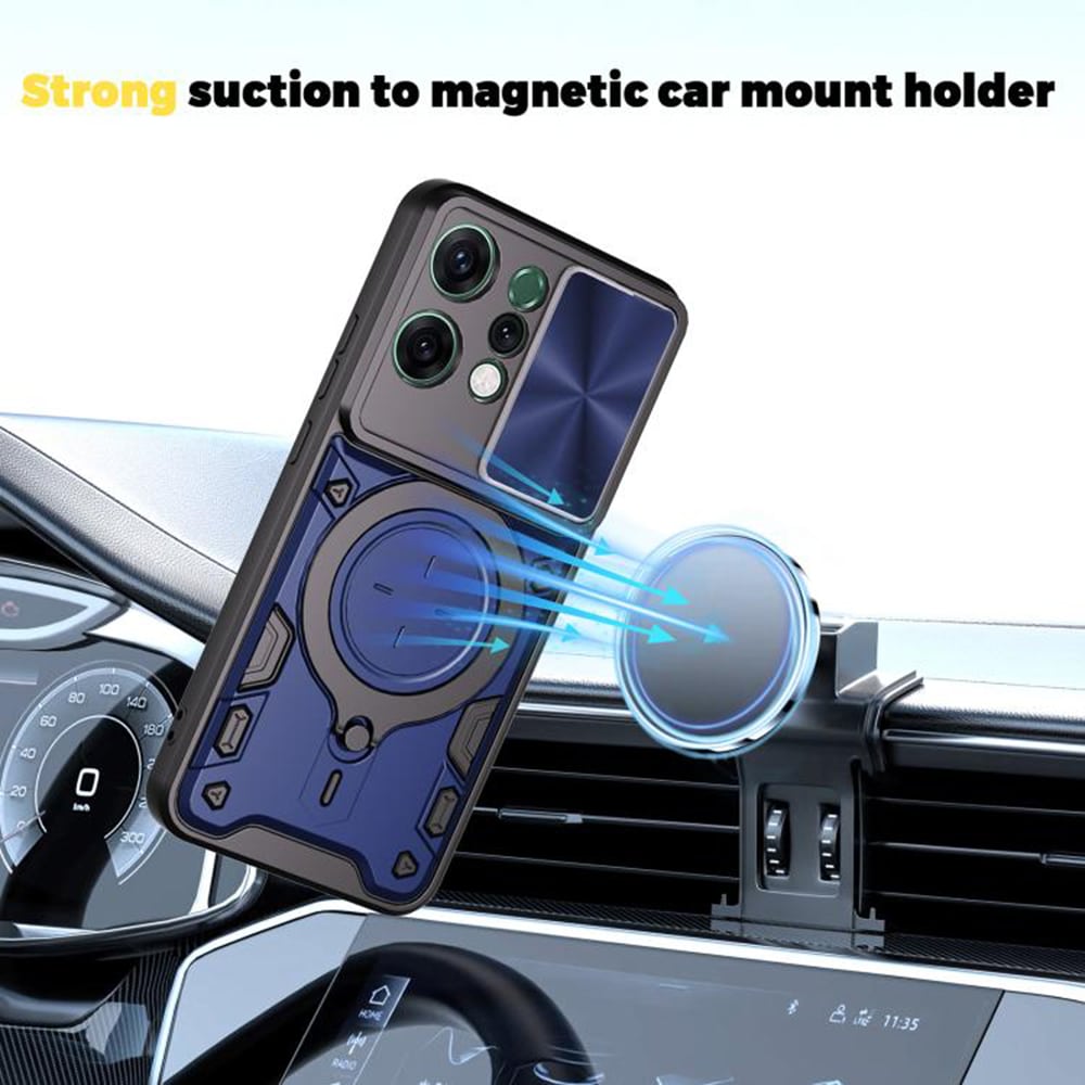 Techsuit CamGuard Pro - θήκη για Oppo Reno14 - Κόκκινο - Image 2