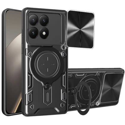 Techsuit CamGuard Pro - θήκη για Xiaomi 15T - Μαύρο