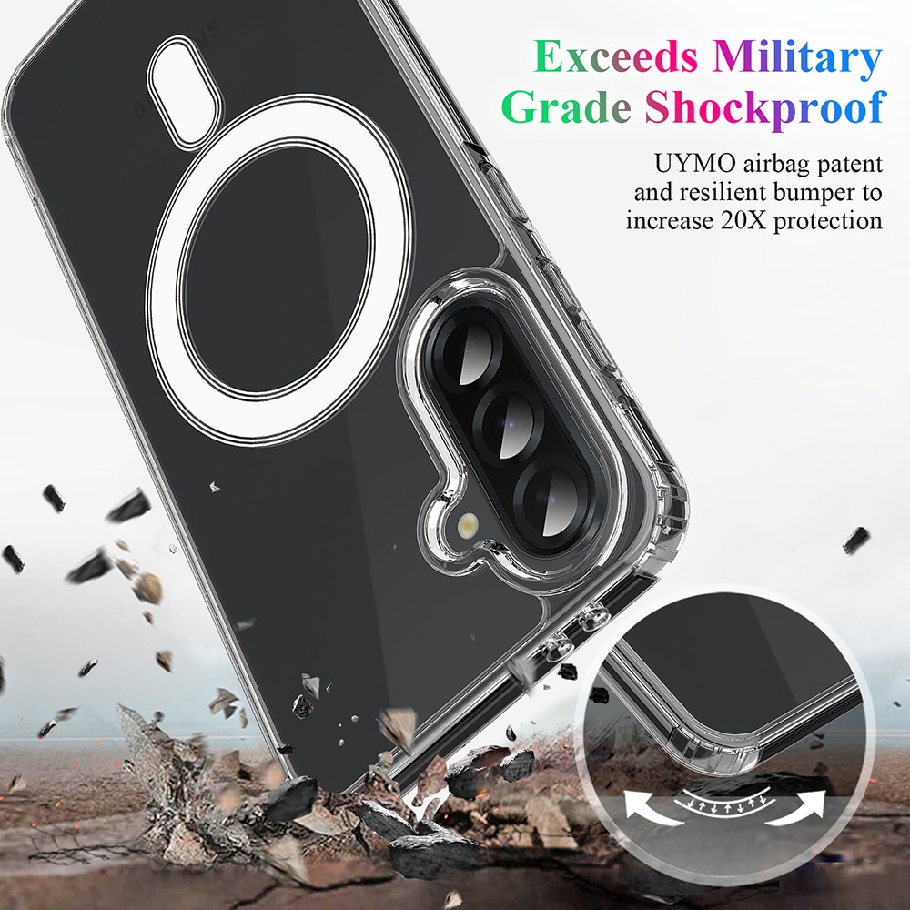 Techsuit MagSafe Pro - θήκη για Samsung Galaxy A17 5G / - Διάφανο - Image 3