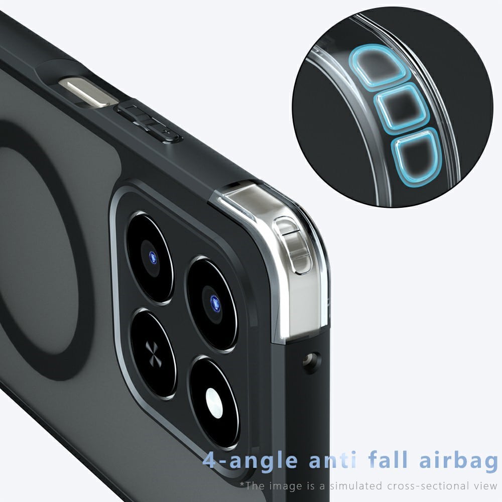 Techsuit PureFrost - θήκη για Honor 400 Smart / 4G X7d - Μαύρο - Image 5