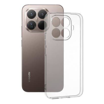 Techsuit Clear Silicone - θήκη για Xiaomi 15T Pro - Διάφανο