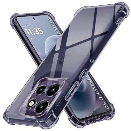 Techsuit Shockproof Clear Silicone - θήκη για Motorola Moto G86 Power - Διάφανο