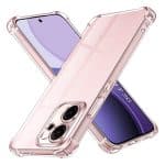 Techsuit Shockproof Clear Silicone - θήκη για Oppo Reno14 F - Διάφανο