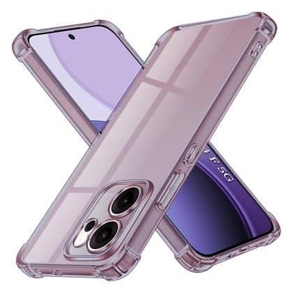 Techsuit Shockproof Clear Silicone - θήκη για Oppo Reno14 / F FS 5G - Διάφανο