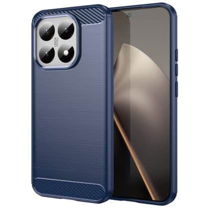 Techsuit Carbon Silicone - θήκη για Xiaomi 15T - Μπλε