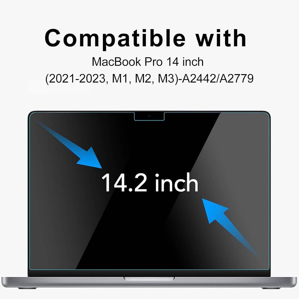 Techsuit - Visionprox Anti-Blue Light - Macbook Pro 14" 2024 - Matte Clear - Image 5