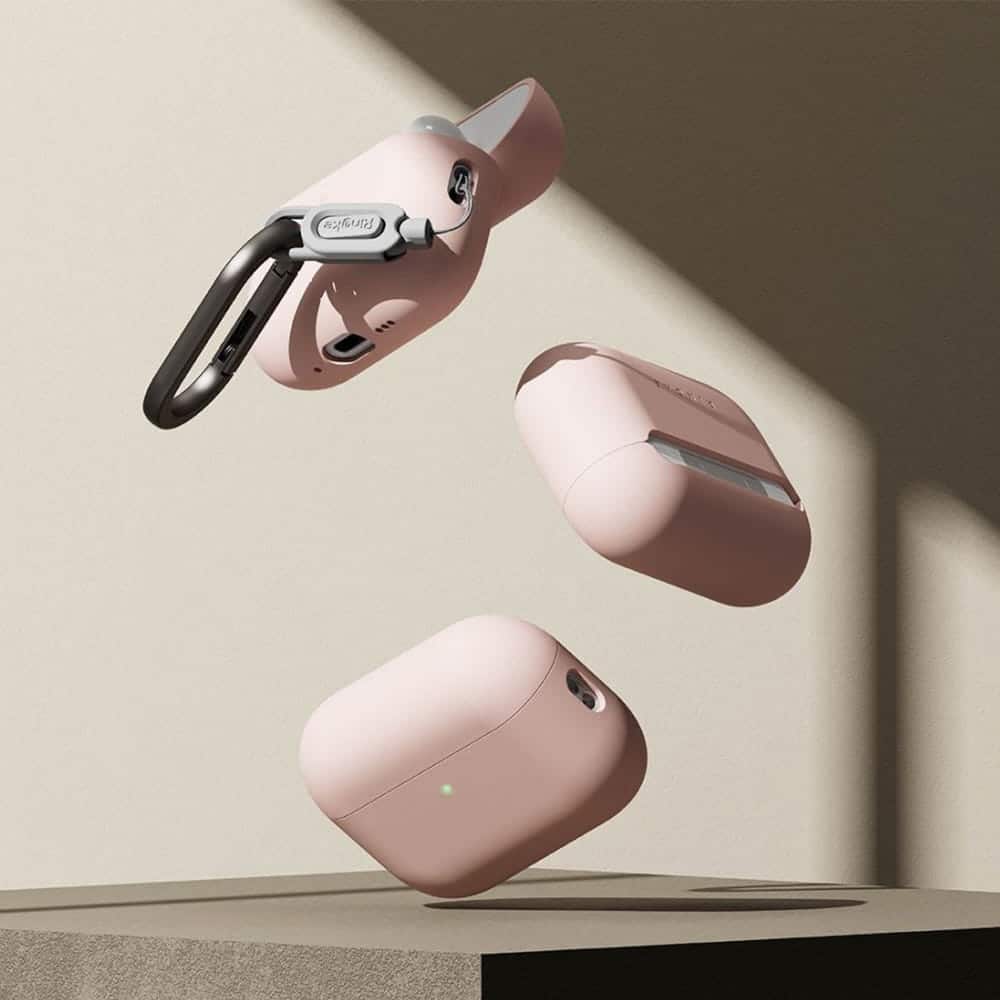 Ringke - Silicone - Apple Airpods Pro 3 - Pink Sand - Image 4