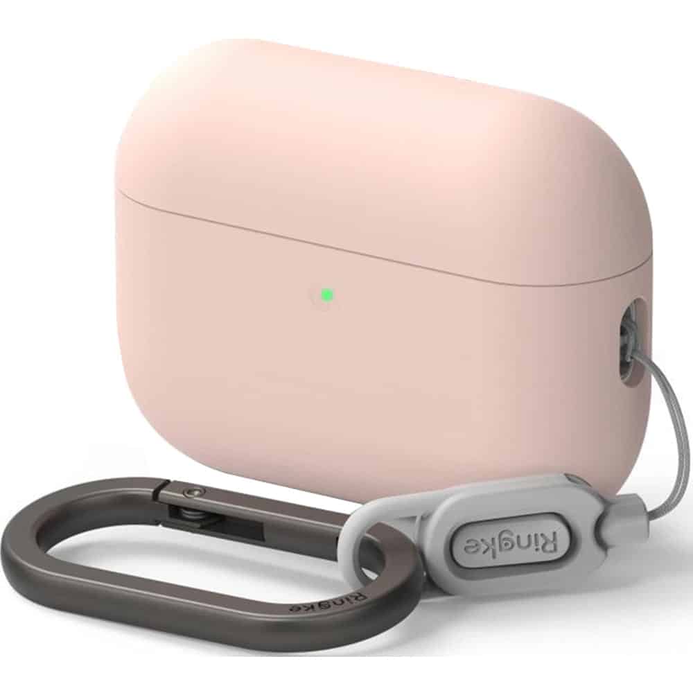 Ringke - Silicone - Apple Airpods Pro 3 - Pink Sand - Image 2