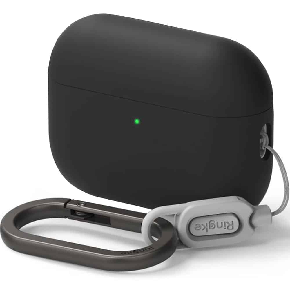 Ringke - Silicone - Apple Airpods Pro 3 - Black - Image 2