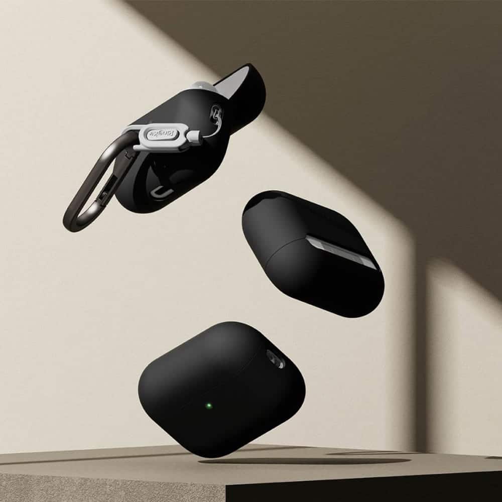 Ringke - Silicone - Apple Airpods Pro 3 - Black - Image 4