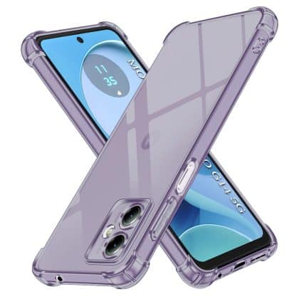 Techsuit Shockproof Clear Silicone - θήκη για Motorola Moto G14 - Διάφανο