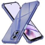 Techsuit Shockproof Clear Silicone - θήκη για Motorola Moto G13 - Μαύρο