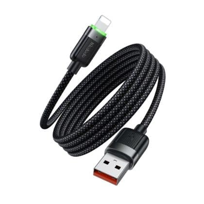 Mcdodo - Data Καλώδιο Self-Winding Series (ca-6000) - Usb-A To Lightning, 3a, 1.2m - Black