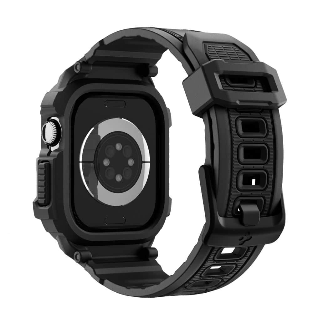 Spigen - Rugged Armor Pro V2 - Apple Watch 10 42mm / Watch 11 42mm - Matte Black - Image 6