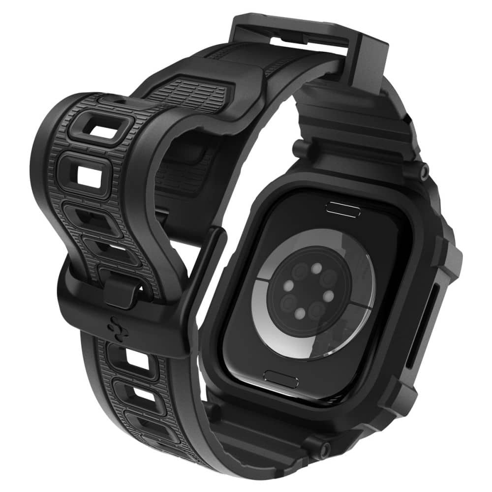 Spigen - Rugged Armor Pro V2 - Apple Watch 10 42mm / Watch 11 42mm - Matte Black - Image 5