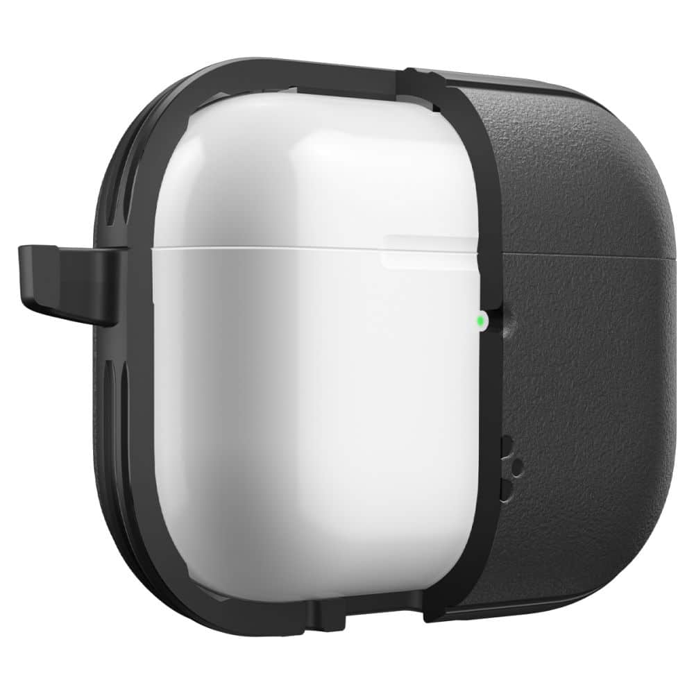Spigen - Protection Case Vault - για Apple Airpods Pro 3, Air Space Technology, Aluminum Holder - Matte Black - Image 6