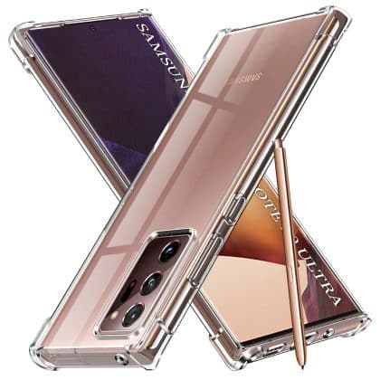 Techsuit Shockproof Clear Silicone - θήκη για Samsung Galaxy Note20 Ultra - Διάφανο