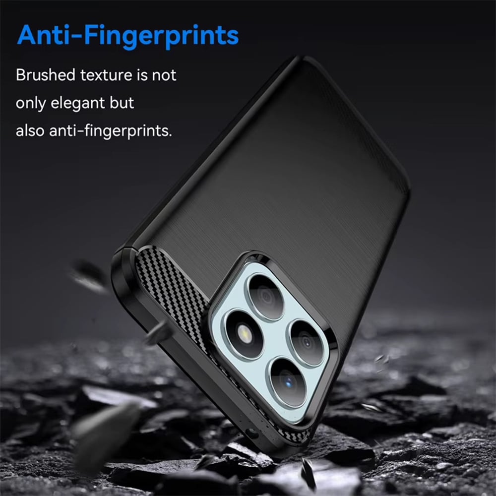 Techsuit Carbon Silicone - θήκη για Honor 400 Smart - Μαύρο - Image 2