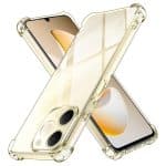 Techsuit Shockproof Clear Silicone - θήκη για Realme Note 70T - Διάφανο