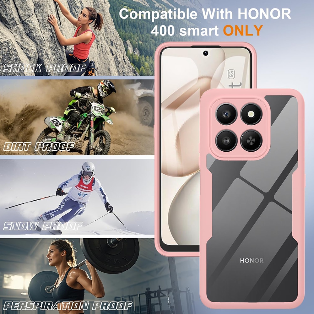 Techsuit ColorVerse 360 - θήκη για Honor 400 Smart / 4G X7d - Ροζ - Image 6