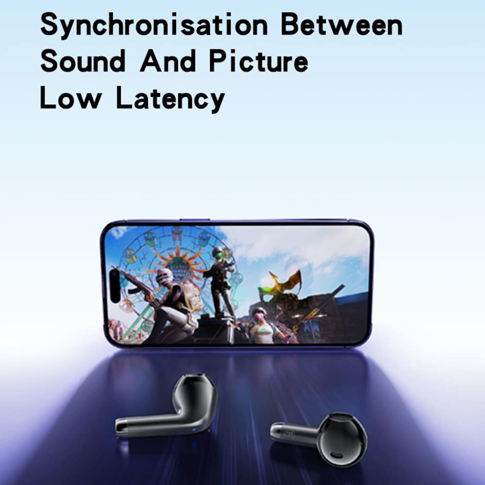 Yesido - Ασύρματα Ακουστικά (tws21) - Με Bluetooth V5.3, Σχεδίαση Half-In-Ear, Ελεγχο Μέσω Αφής, Αντιστάθμιση Θορύβου, 320mah - Λευκό - Image 7