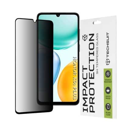 Techsuit - 111d Προστατευτικό Οθόνης Full Glue - Honor X5c Plus - Μαύρο