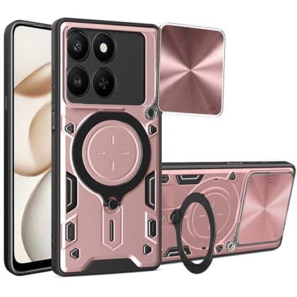 Techsuit CamGuard Pro - θήκη για Honor 400 Smart / 4G X7d - Ροζ