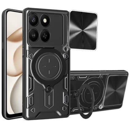 Techsuit CamGuard Pro - θήκη για Honor 400 Smart - Μαύρο