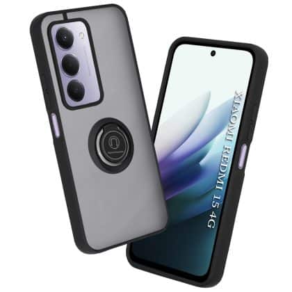 Techsuit Glinth - θήκη για Xiaomi Redmi 15 / 15C - Μαύρο