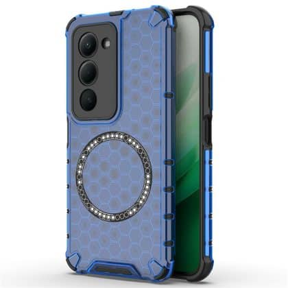 Techsuit HoneyComb Shield - θήκη για Xiaomi Redmi 15 / 15C - Μπλε