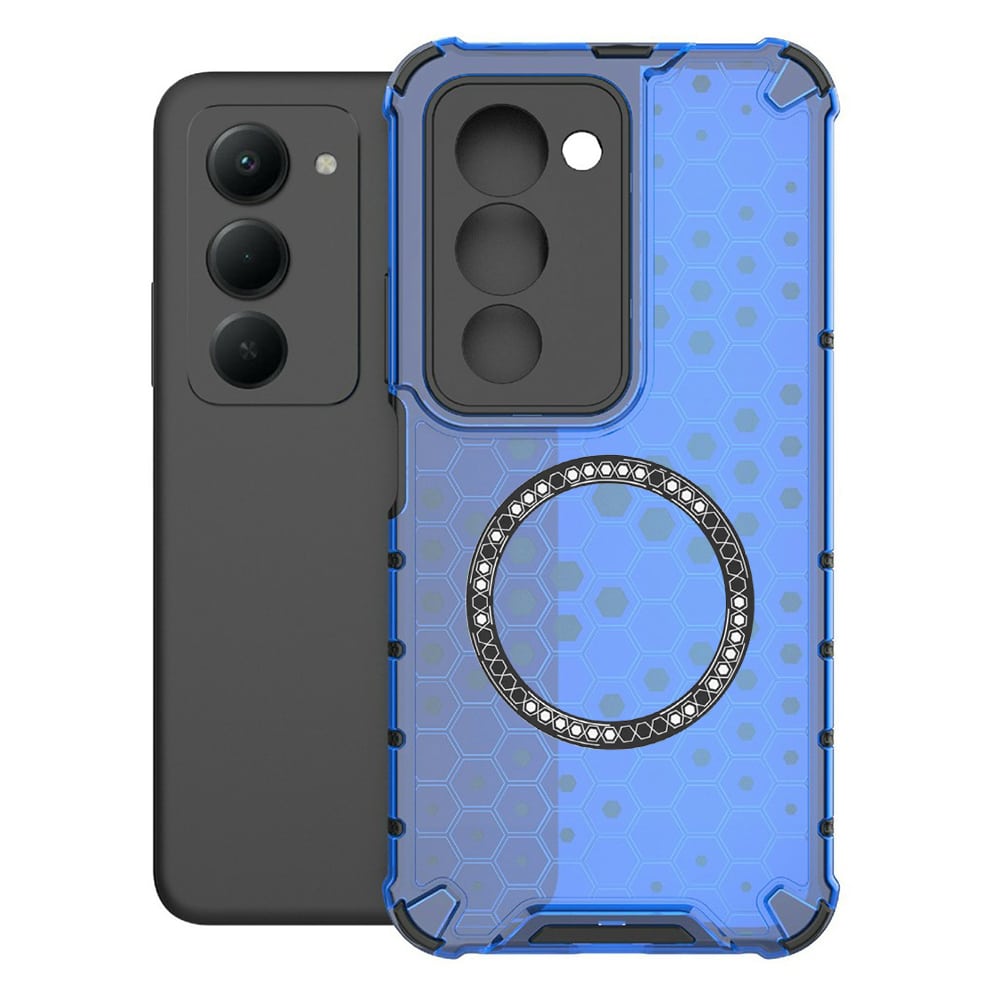 Techsuit HoneyComb Shield - θήκη για Xiaomi Redmi 15 / 15C - Μπλε - Image 2