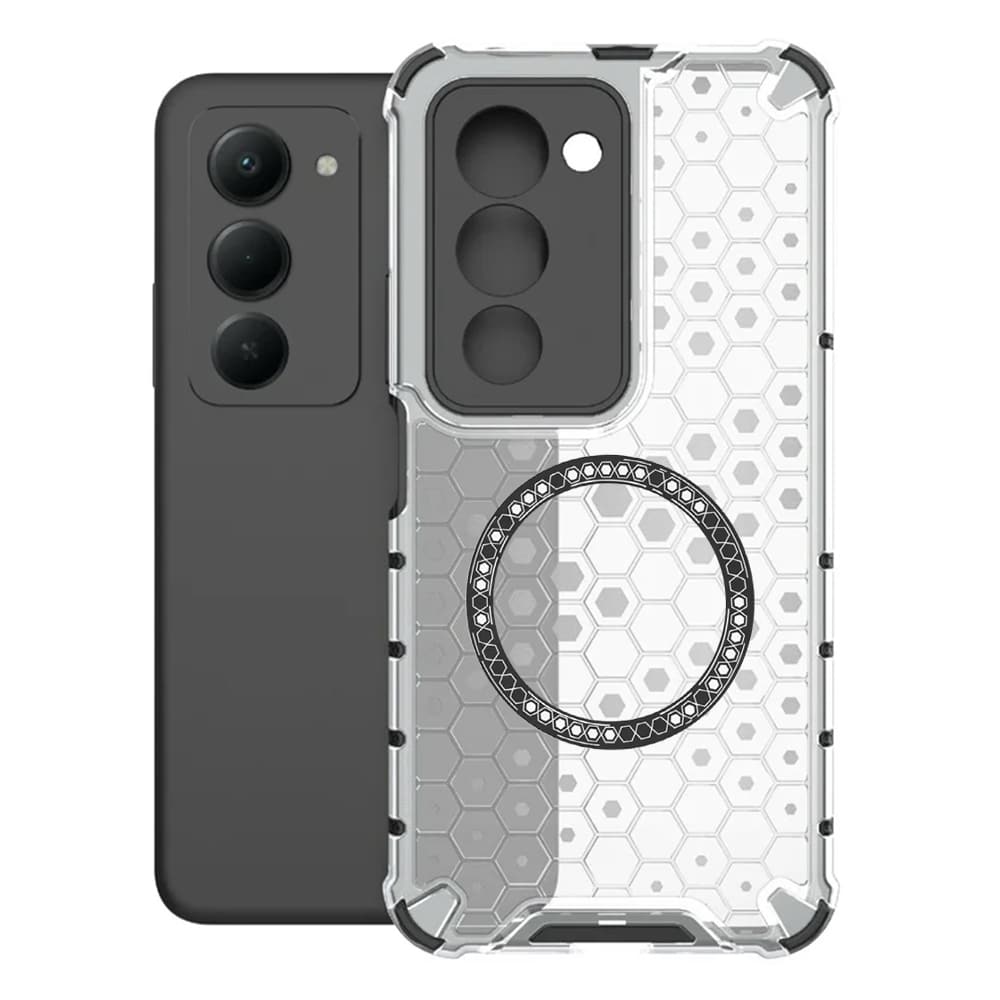 Techsuit HoneyComb Shield - θήκη για Xiaomi Redmi 15 / 15C 4G - Λευκό - Image 2