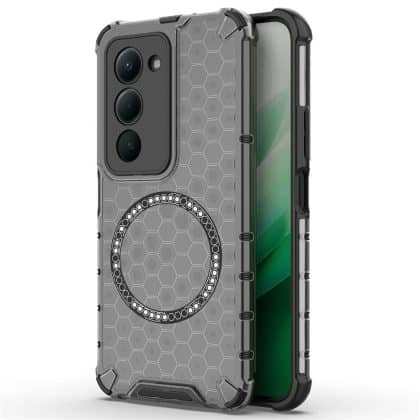 Techsuit HoneyComb Shield - θήκη για Xiaomi Redmi 15 / 15C - Μαύρο