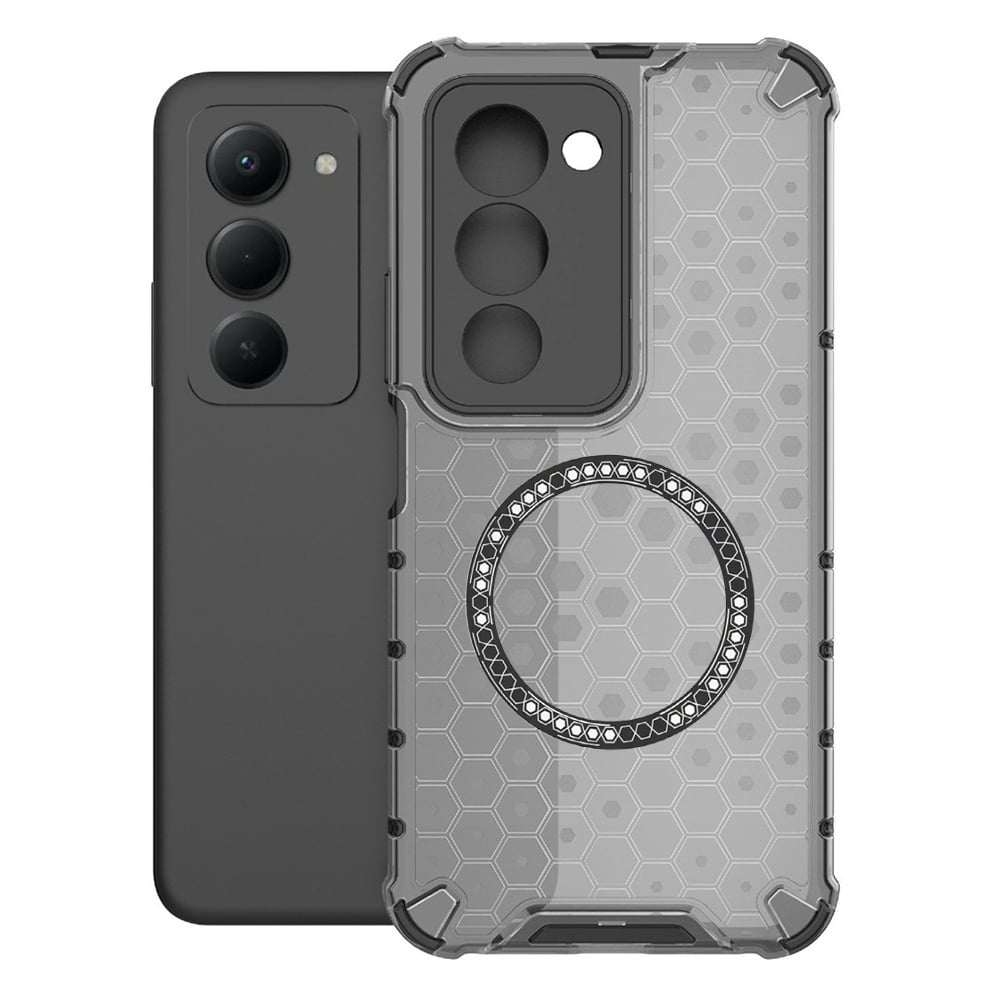 Techsuit HoneyComb Shield - θήκη για Xiaomi Redmi 15 / 15C - Μαύρο - Image 2