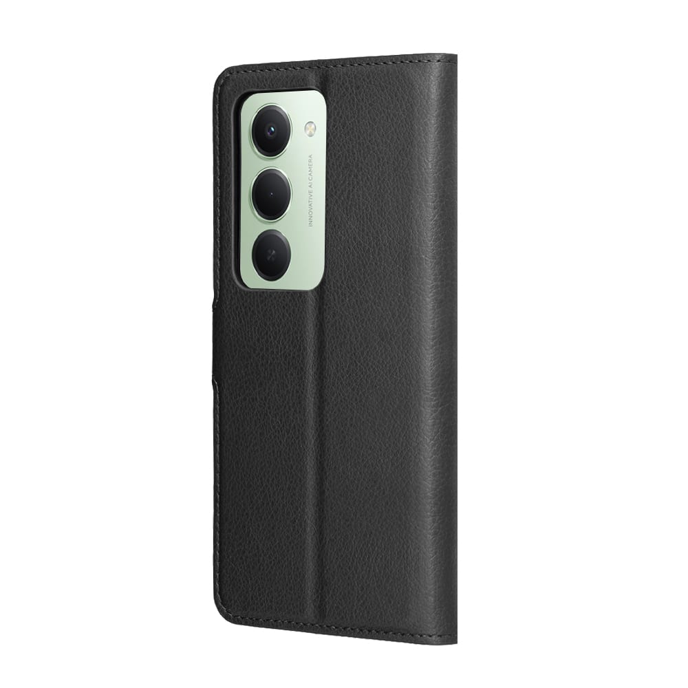 Techsuit Leather Folio - θήκη για Xiaomi Redmi 15 / 15C - Μαύρο - Image 5